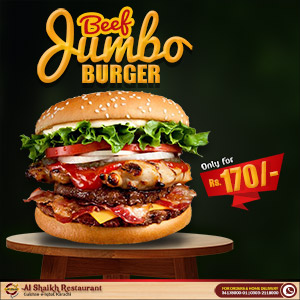 Beef Jumbo Burger