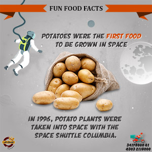 First Food Grown in Space