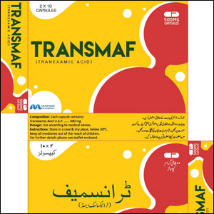 Transmaf Capsules Packaging